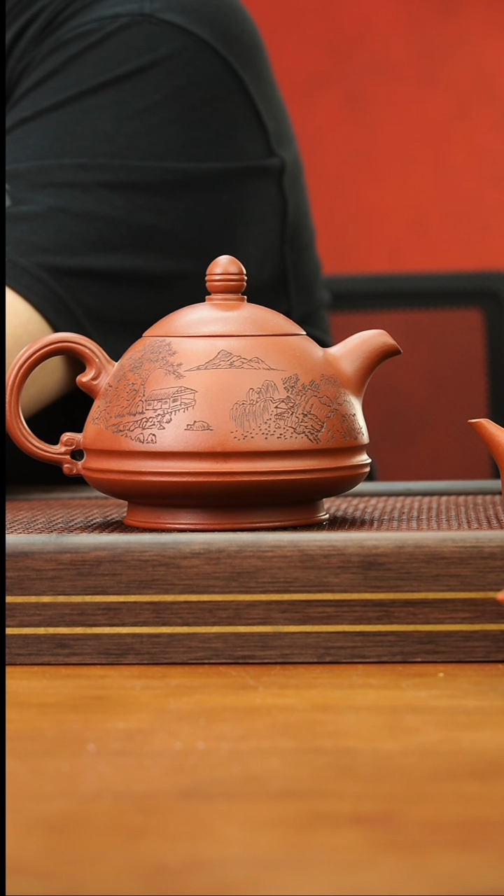 茶壶紫砂微瑕机车壶111