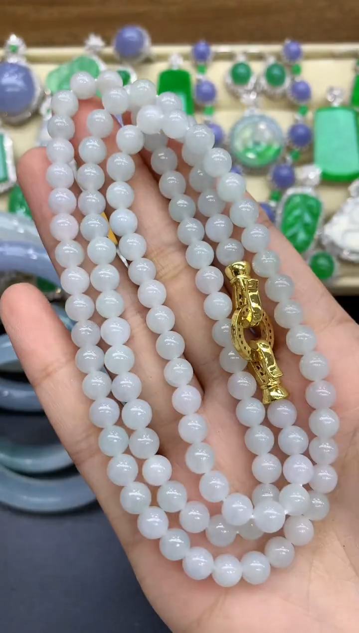 颈饰未镶嵌翡翠81-中国好珍宝