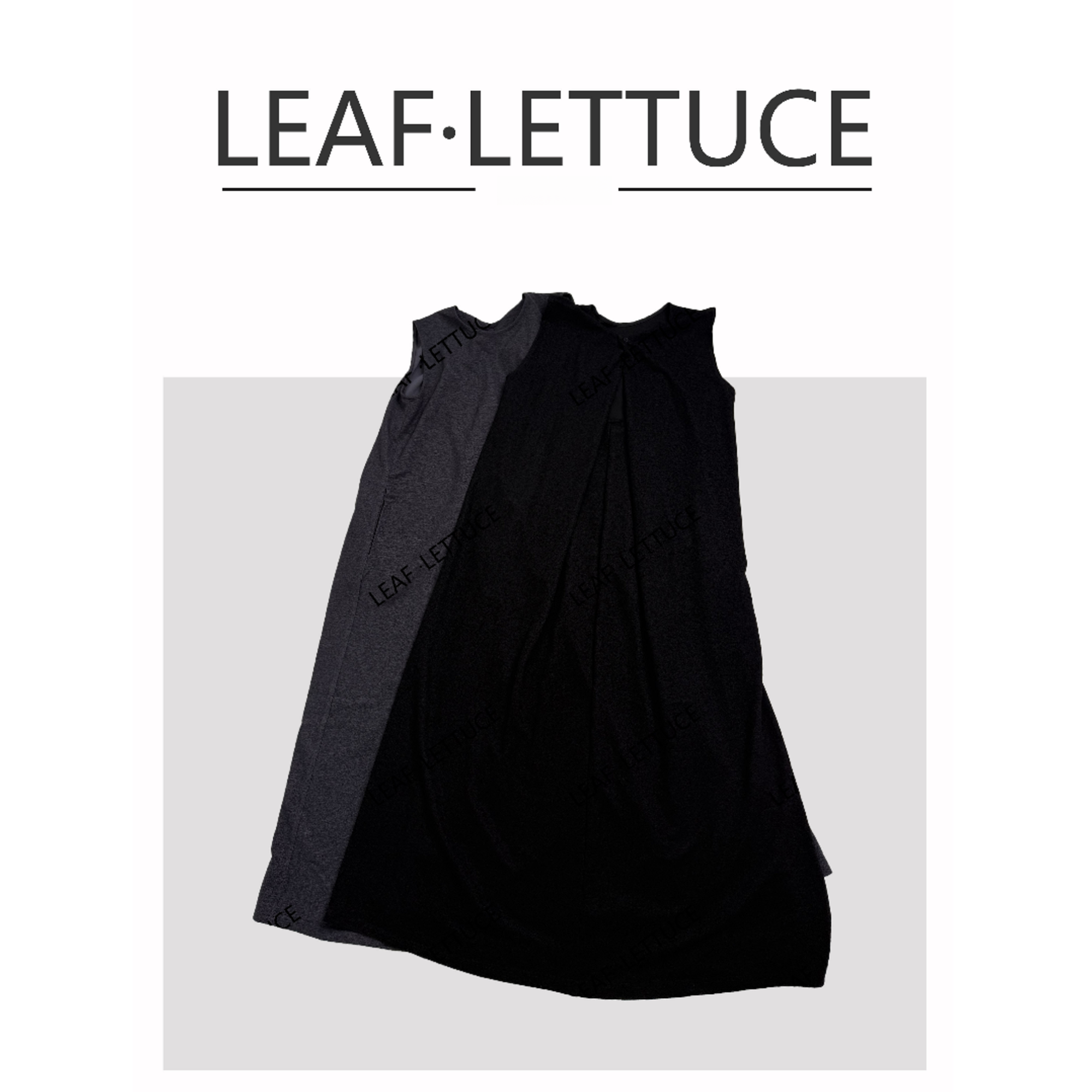 【LEAF LETTUCE】00124/5265针织长款连衣裙