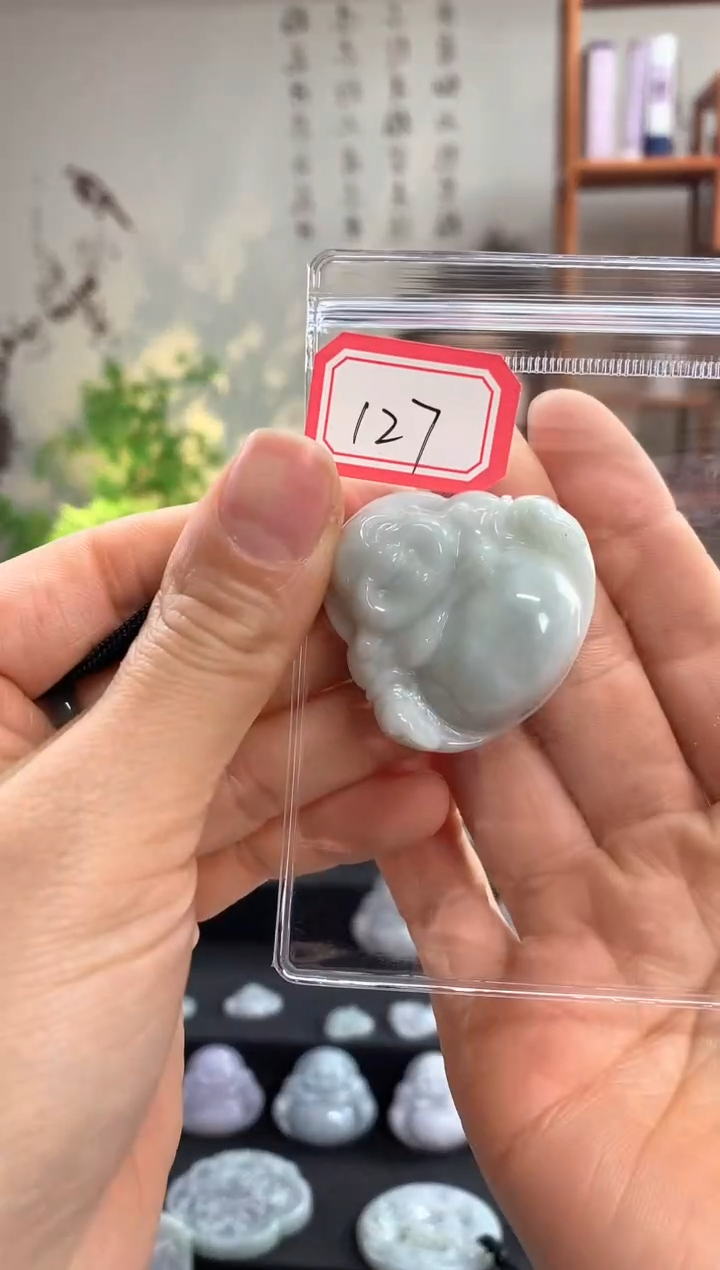 【闪购商品】翡翠颈饰未镶嵌佛公127