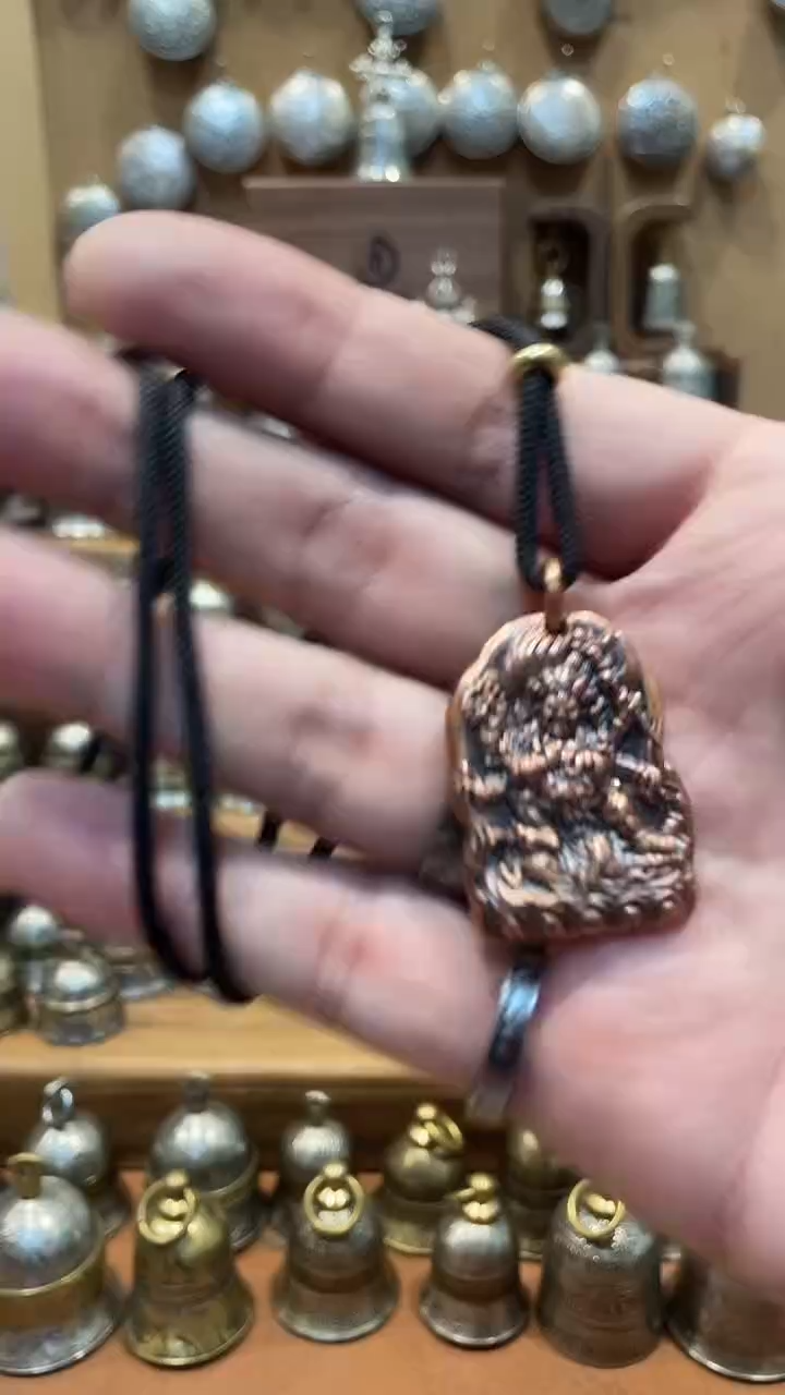 红铜大黑天吊坠正品