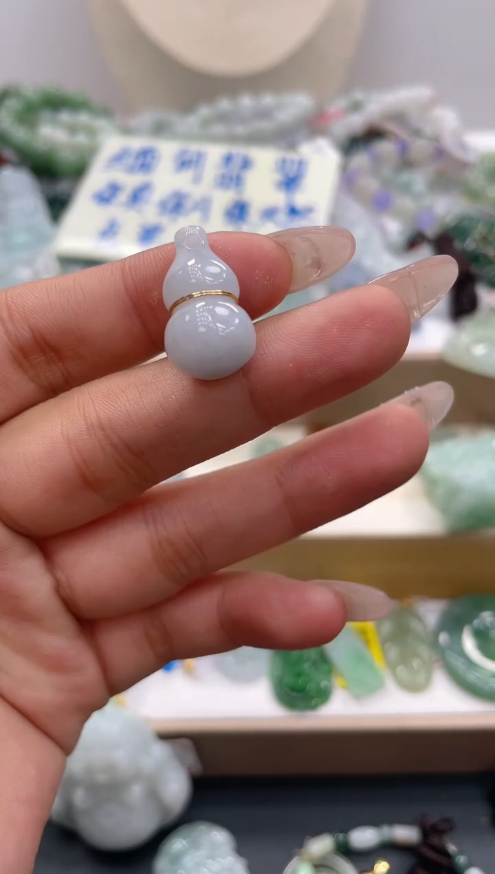 颈饰未镶嵌翡翠090