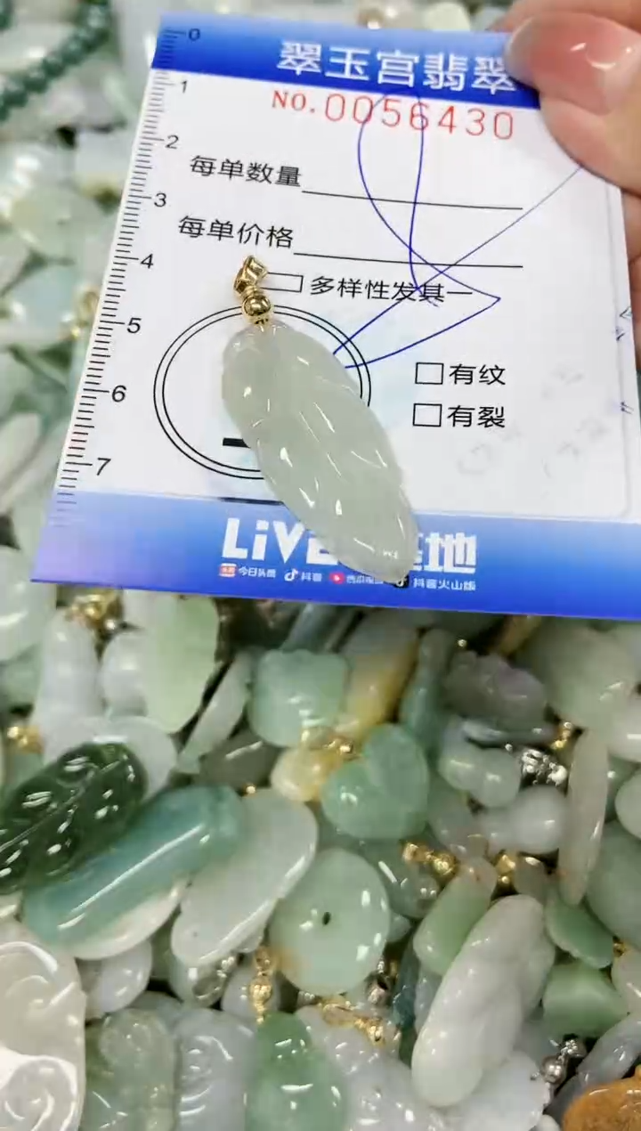 【闪购商品】翡翠颈饰未镶嵌闪购0056430