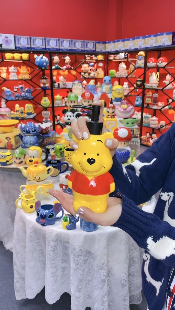 【闪购商品】1@@立体陶瓷分装按压瓶