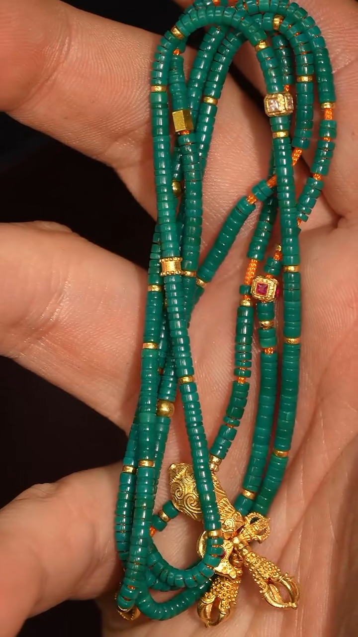 未镶嵌绿松石颈饰冲赛康胡子哥，DIY一227
