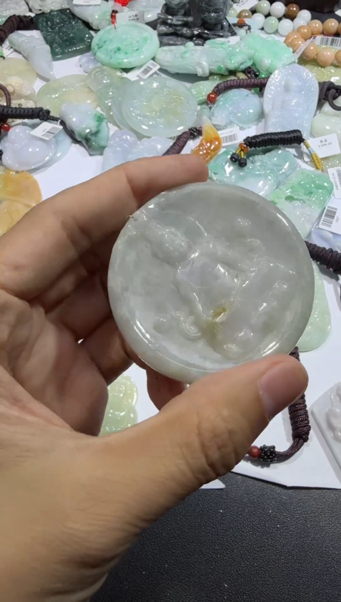 【闪购商品】翡翠颈饰未镶嵌00009441