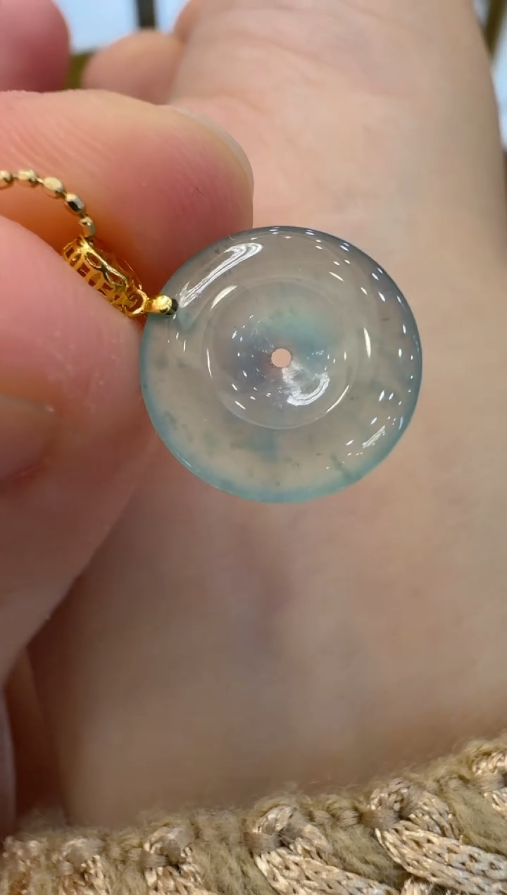 【闪购商品】翡翠吊坠(不含链)18K金镶嵌多样性团购发一件