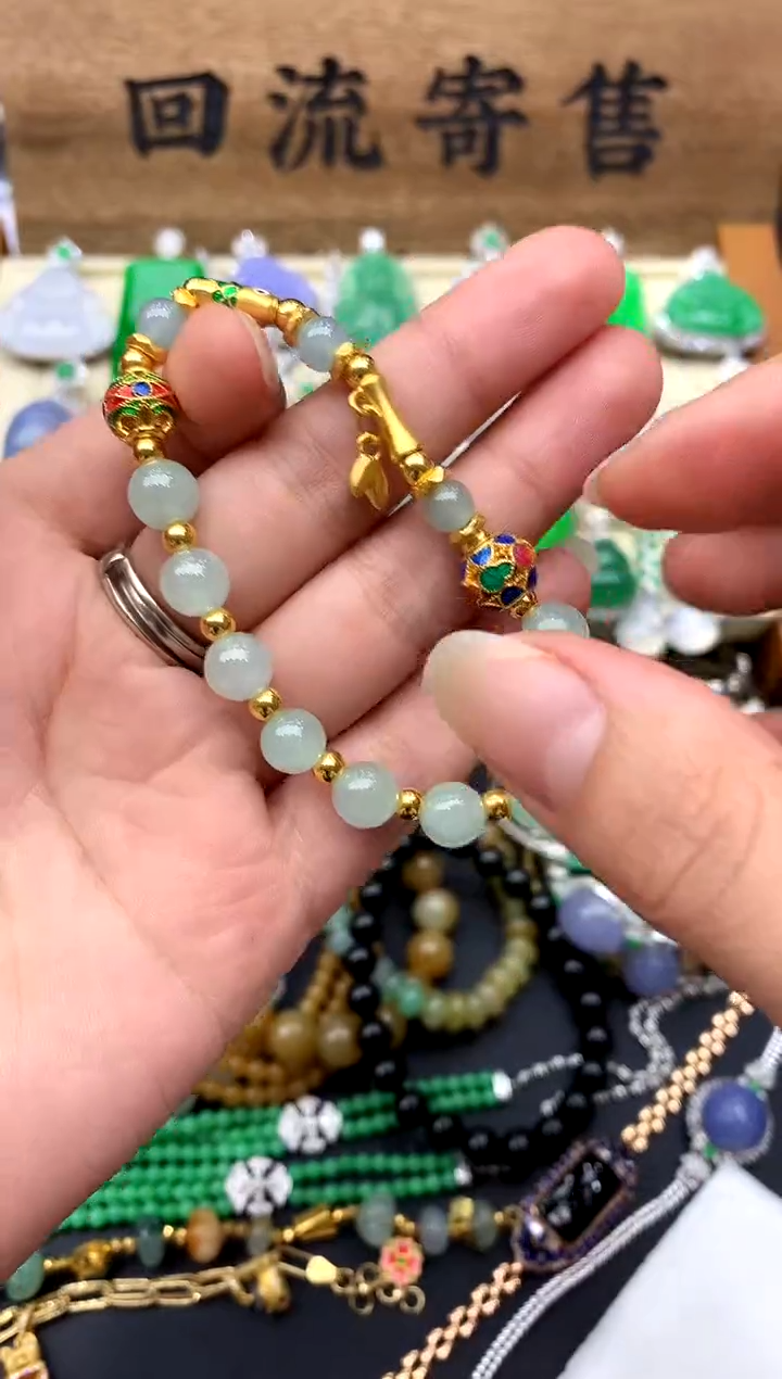 【闪购商品】翡翠手串未镶嵌286-中国好珍宝