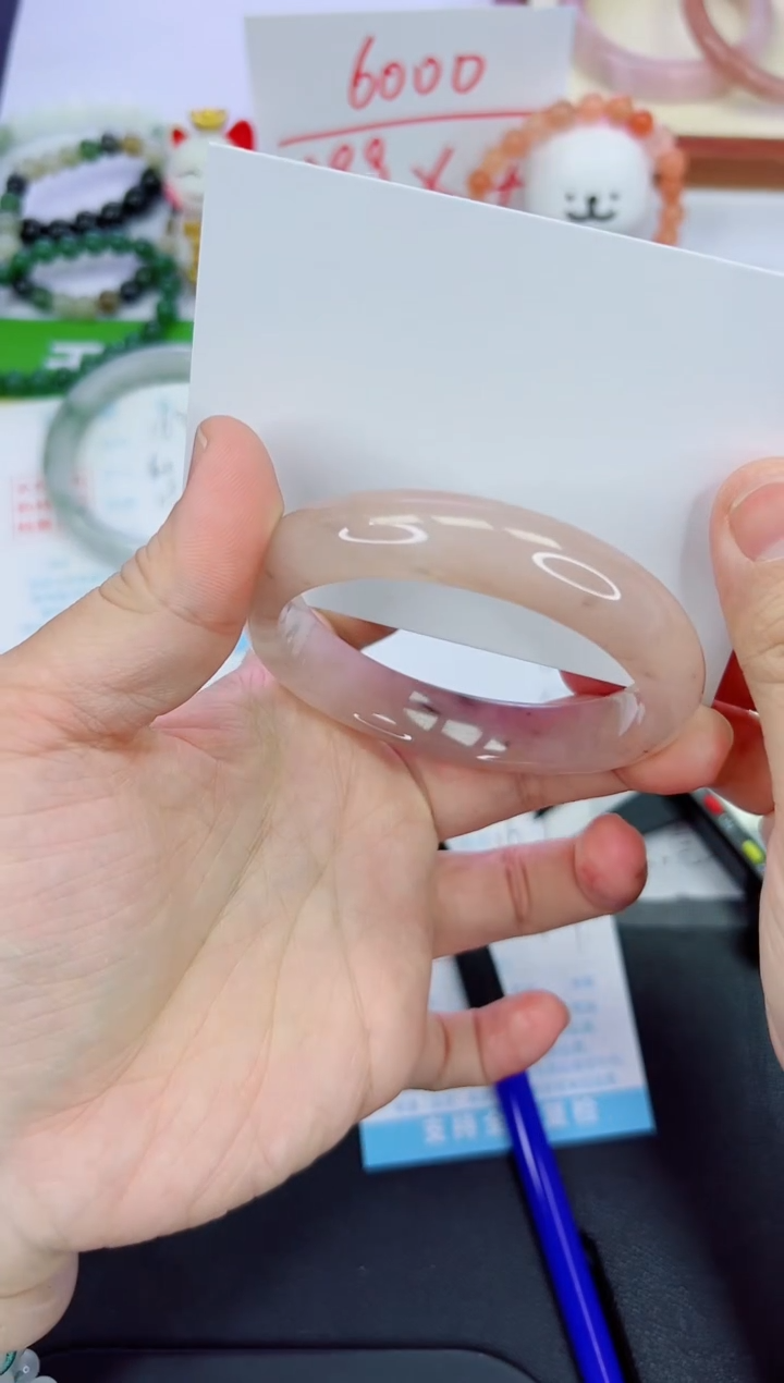 【闪购商品】石英质玉手镯未镶嵌169-58.3