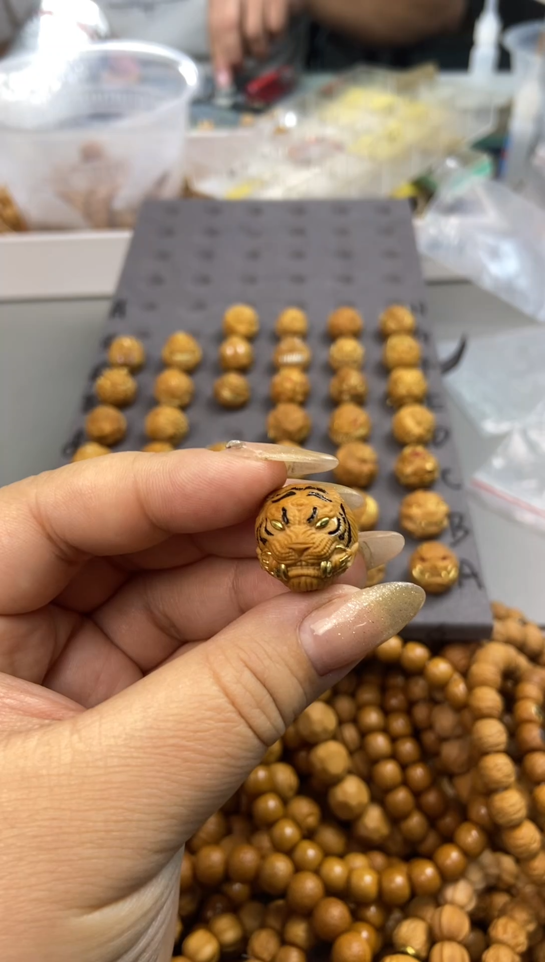 吊坠文玩核桃山君