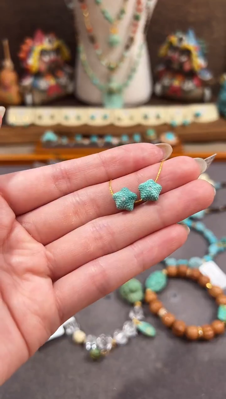 绿松石未镶嵌配饰绿松石配饰