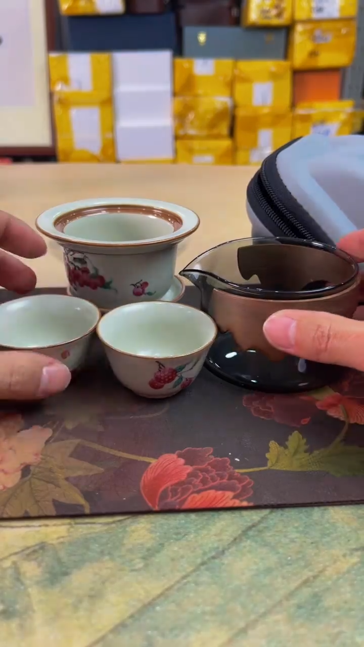 【闪购商品】得瓷旅行茶具来咯