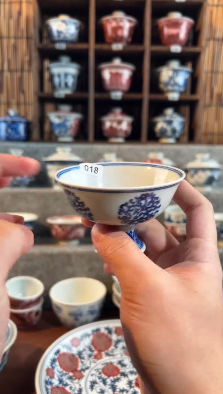 【闪购商品】018天禄言瓷手绘茶具