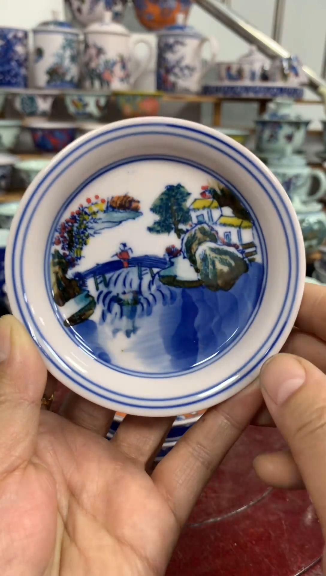 景德镇碗，杯，碟，盘