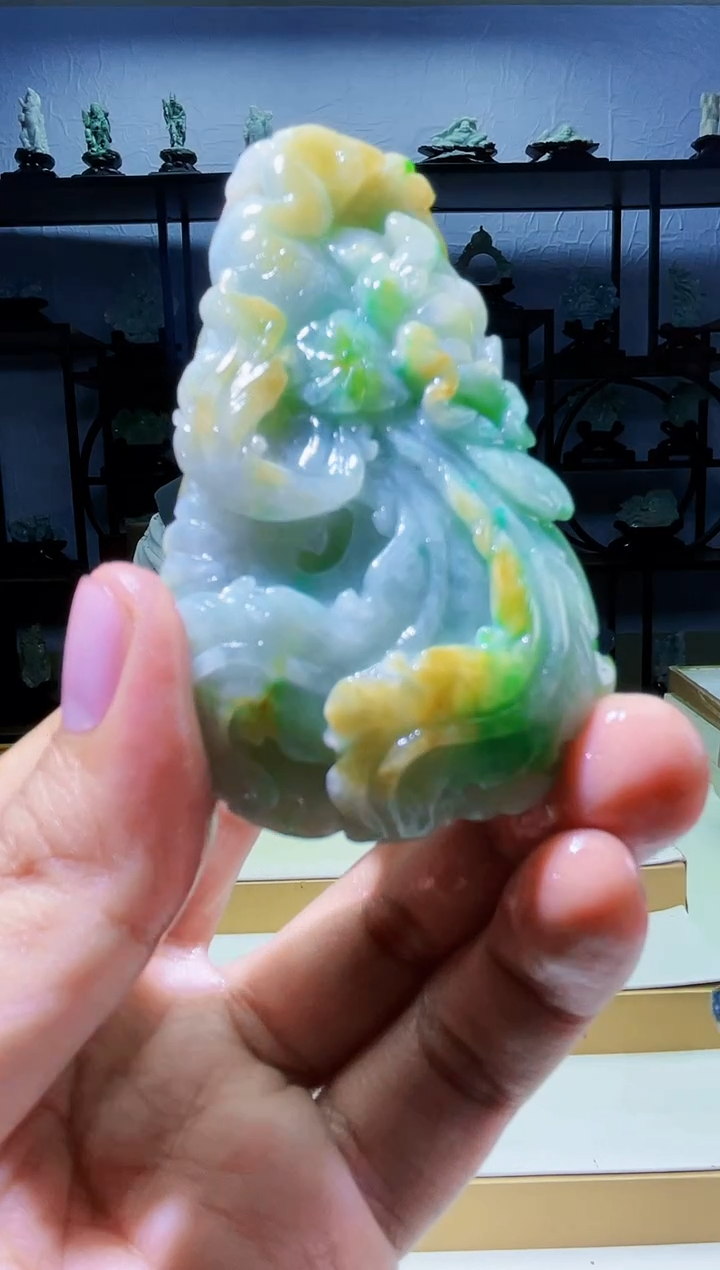 【闪购商品】定制翡翠未镶嵌毛货02250048