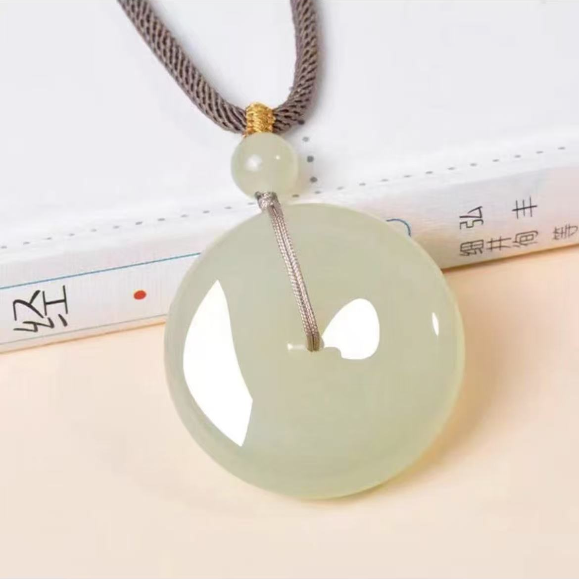 新疆浅色钢板料平安扣吊坠25尺寸