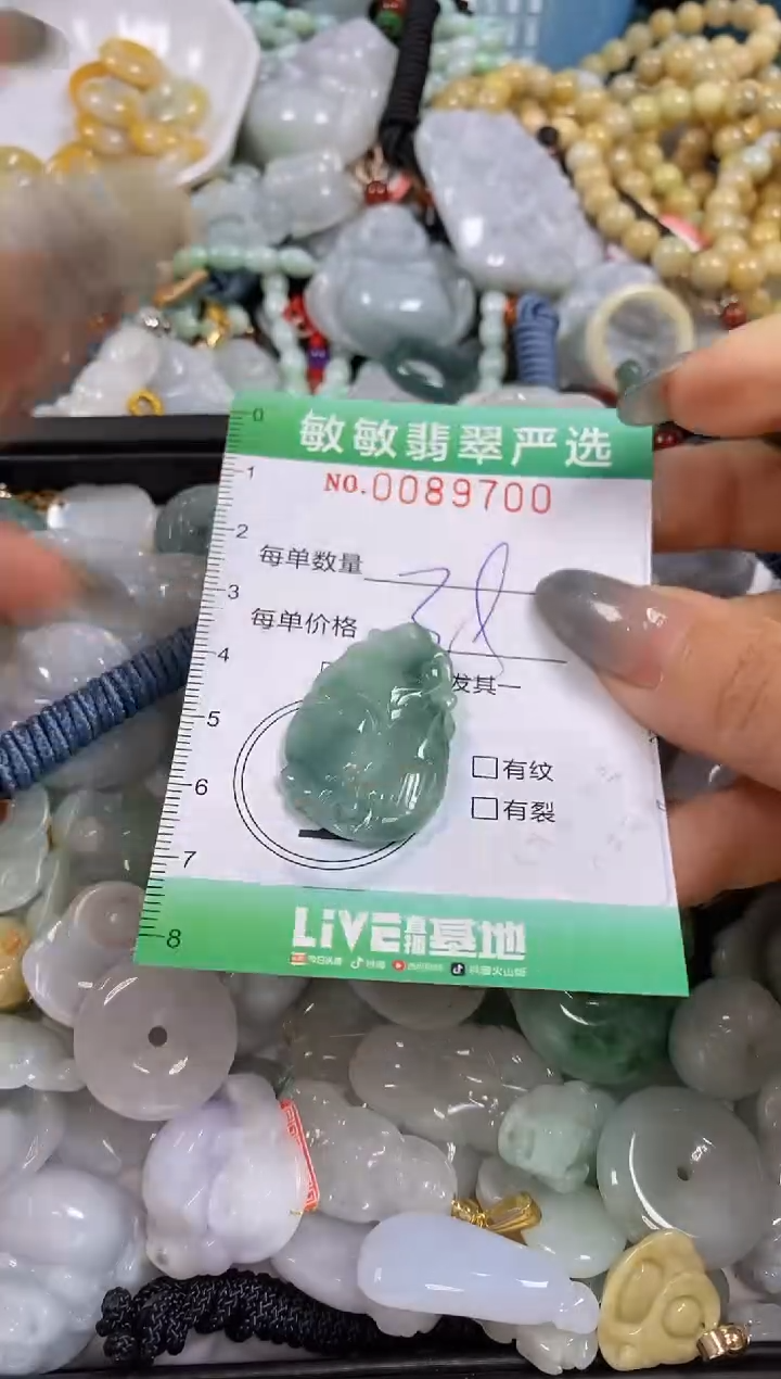 【闪购商品】翡翠颈饰未镶嵌闪购0089700