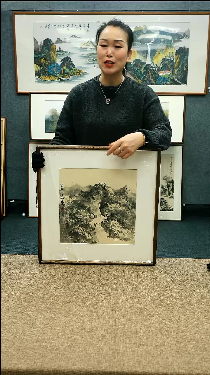 【闪购商品】国画52*52徐正道老师山水