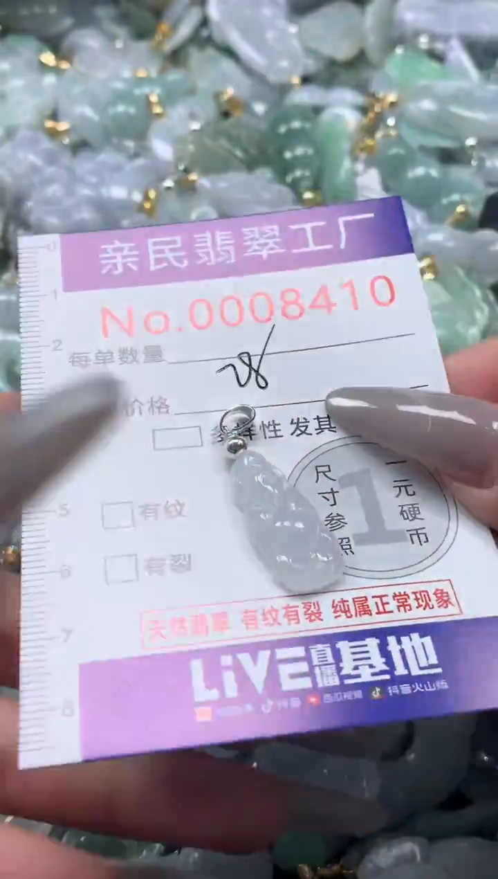 颈饰未镶嵌翡翠8410