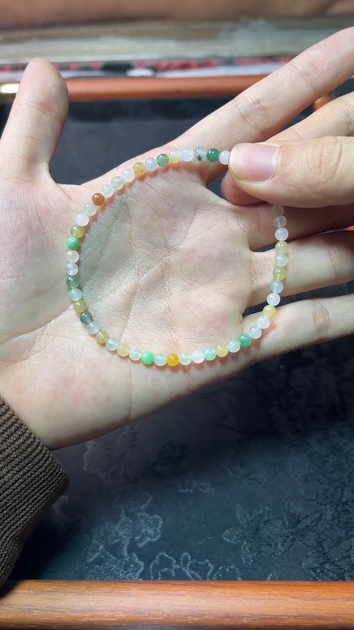 未镶嵌定制翡翠多宝手串卡3.9+宠粉福利