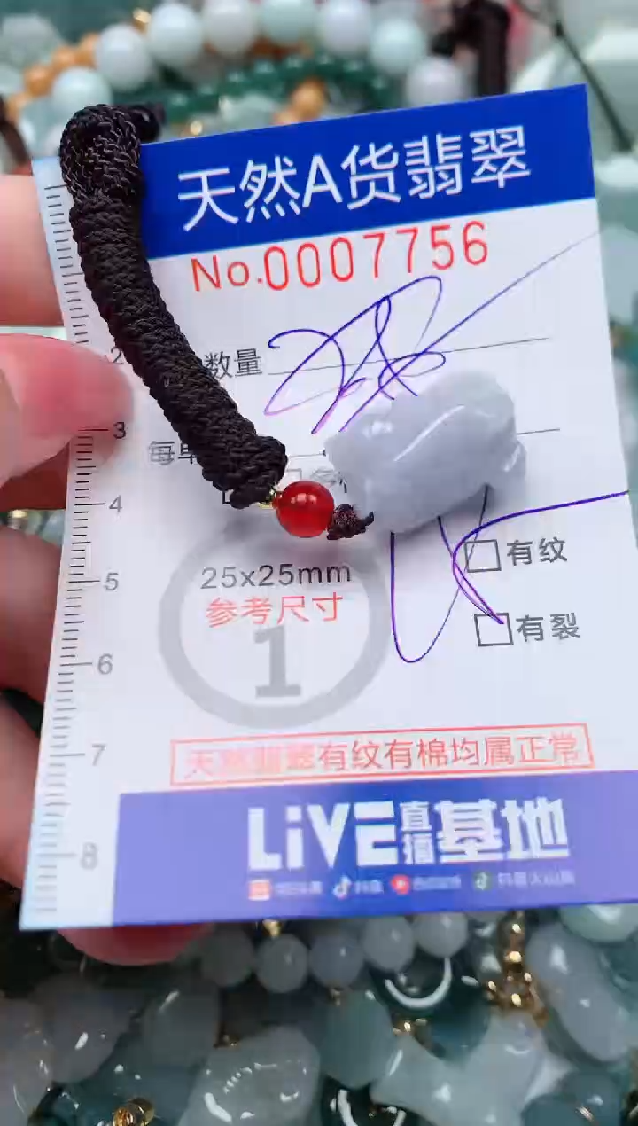 【闪购商品】翡翠颈饰未镶嵌00007756