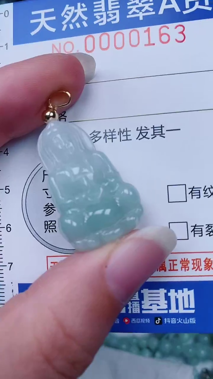 翡翠未镶嵌颈饰00000163