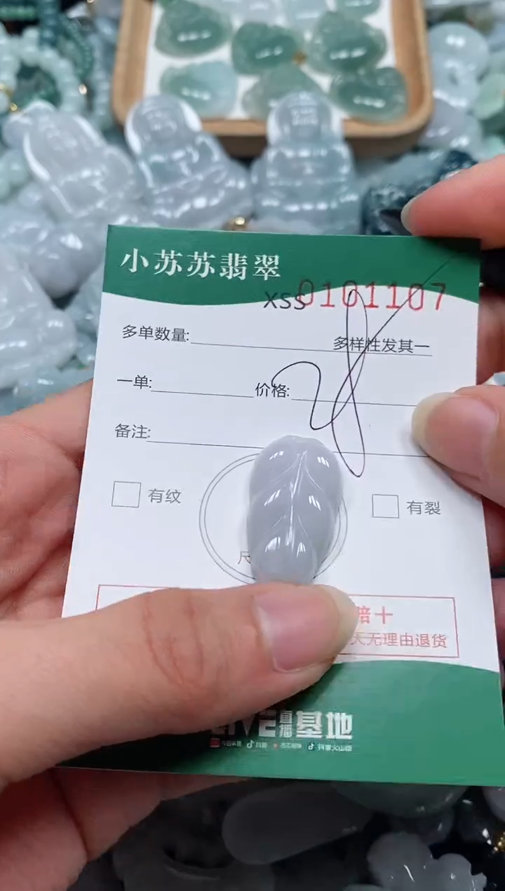 【闪购商品】翡翠颈饰未镶嵌闪购商品0101107