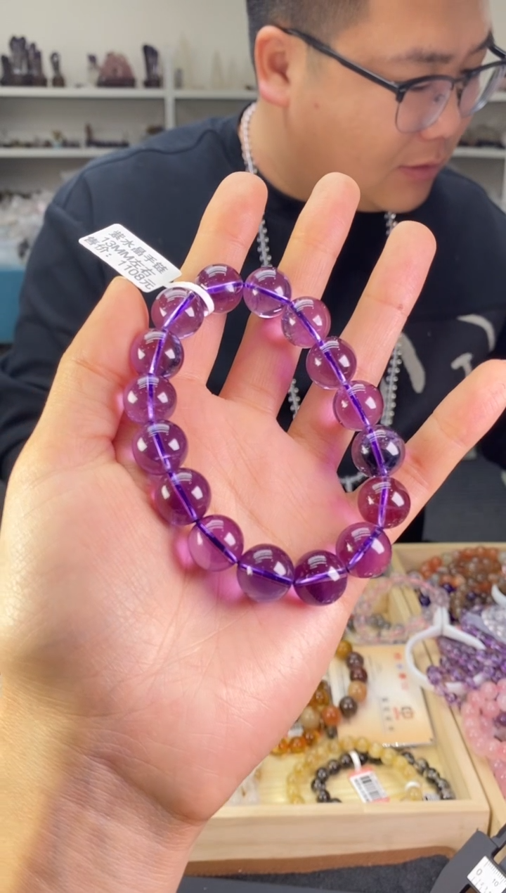 【闪购商品】水晶手串13/296未镶嵌多样性发一件