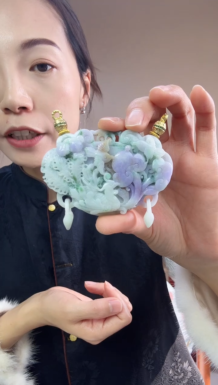 【闪购商品】翡翠颈饰未镶嵌特色原创翡翠颈饰