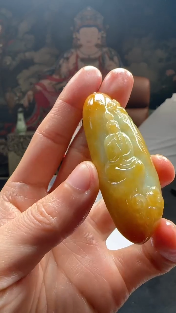 【闪购商品】定制翡翠未镶嵌L-@@QJXC2758