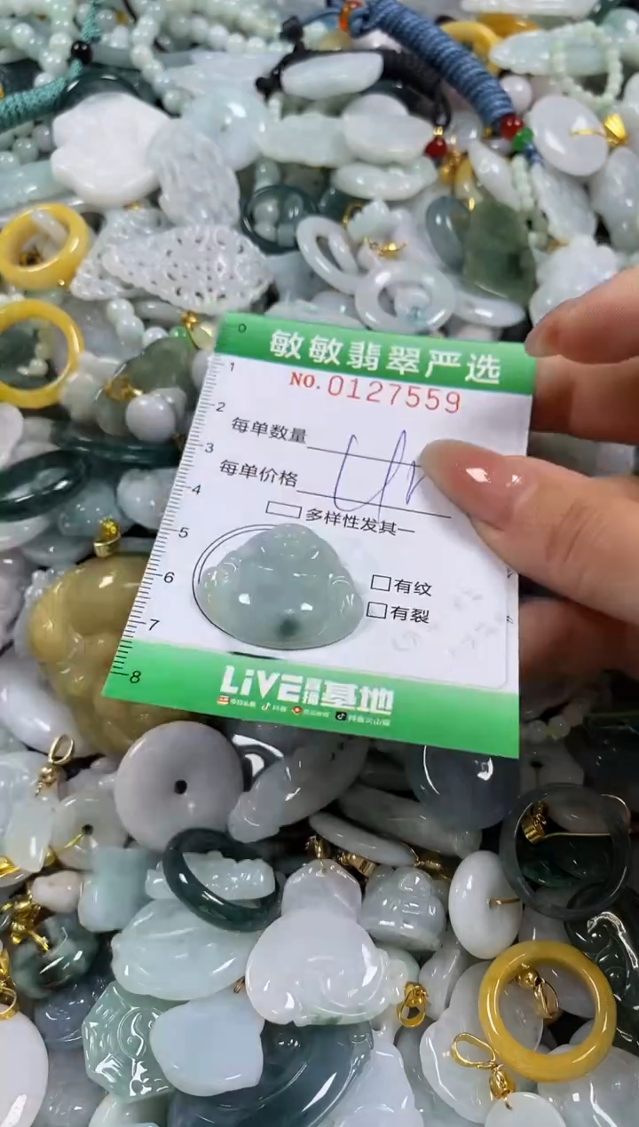 【闪购商品】翡翠颈饰未镶嵌闪购0127559