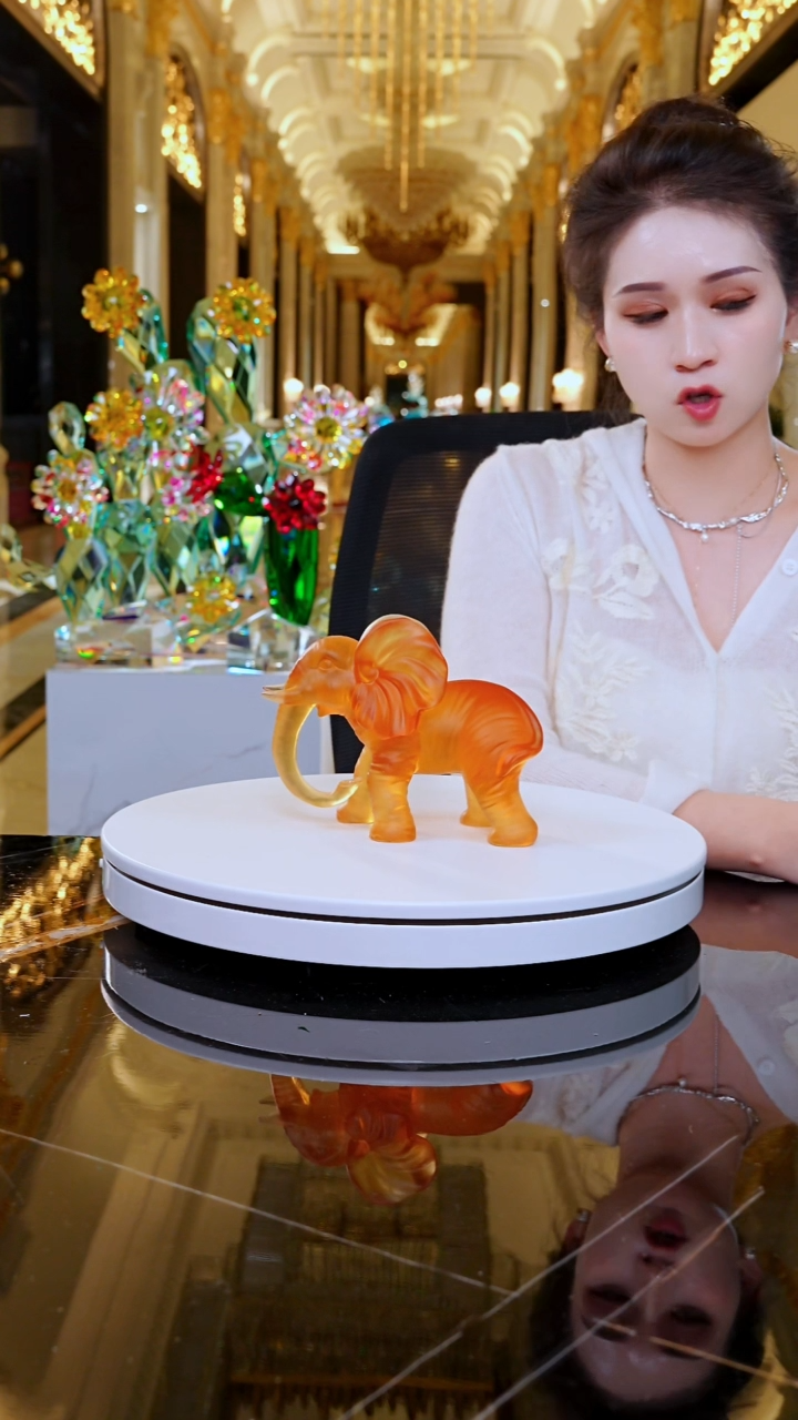 摆件AJ1212504小金象摆件
