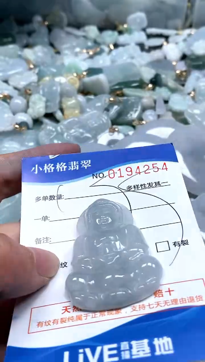 【闪购商品】翡翠颈饰未镶嵌闪购商品0194254