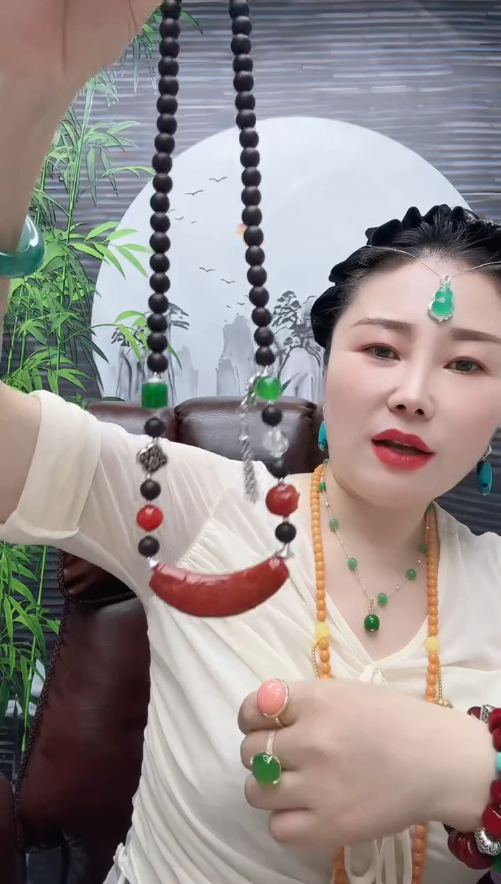 高货原创半镯项链