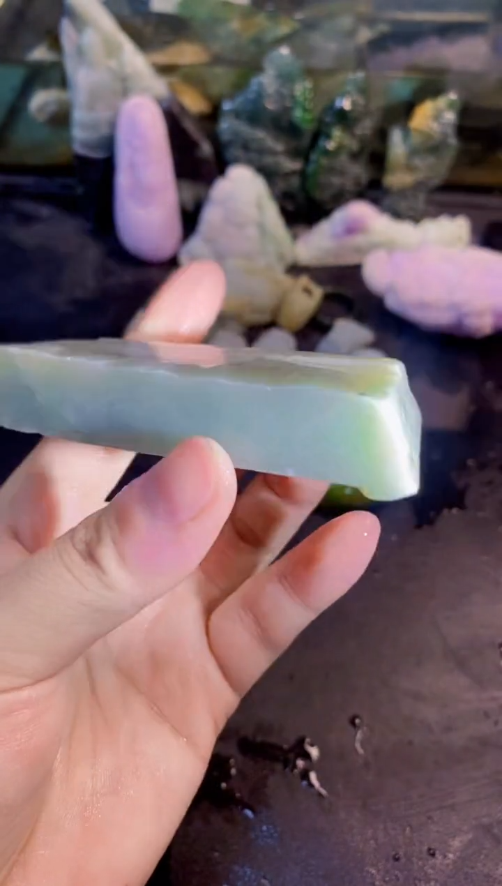 颈饰未镶嵌翡翠天然翡翠023