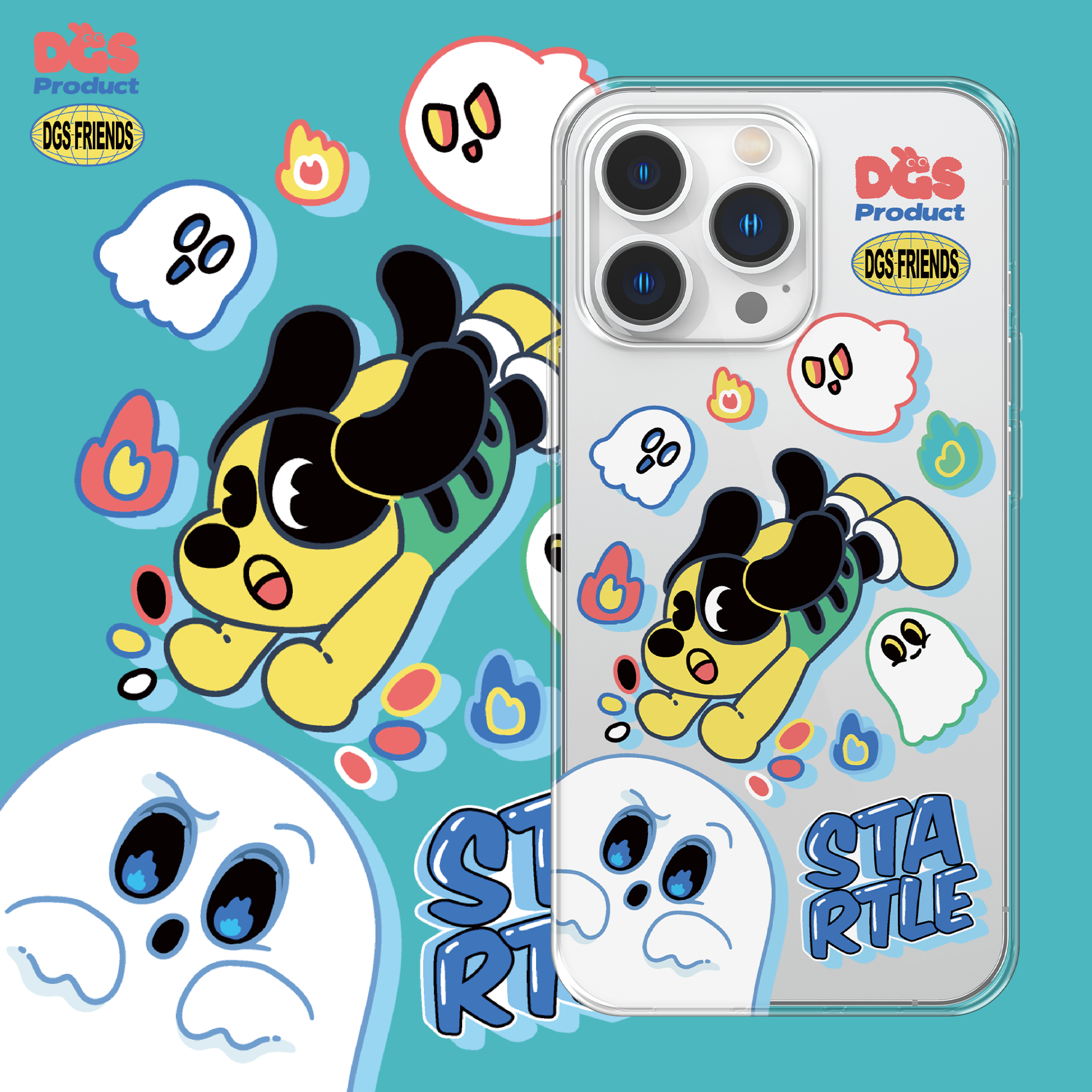 SOODGS道格斯 -  DoDo道道幽灵 -适用苹果iPhone14-16系列手机壳