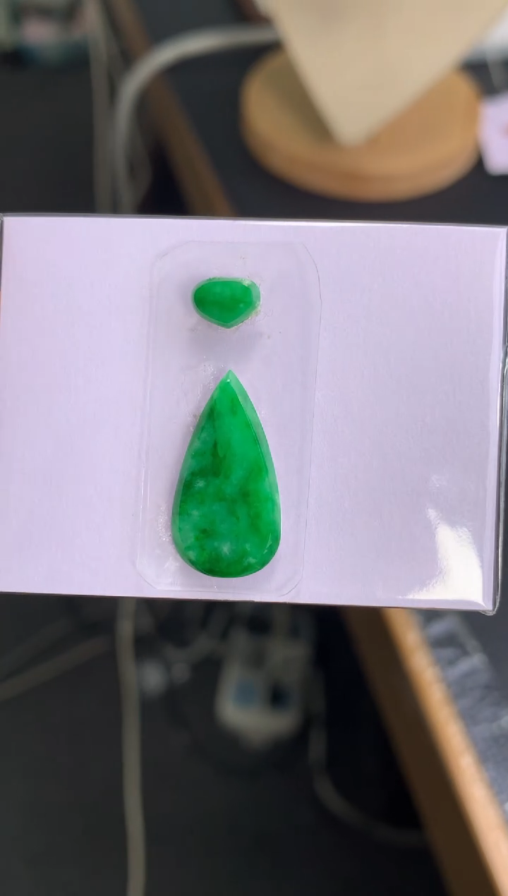 未镶嵌定制翡翠水滴
