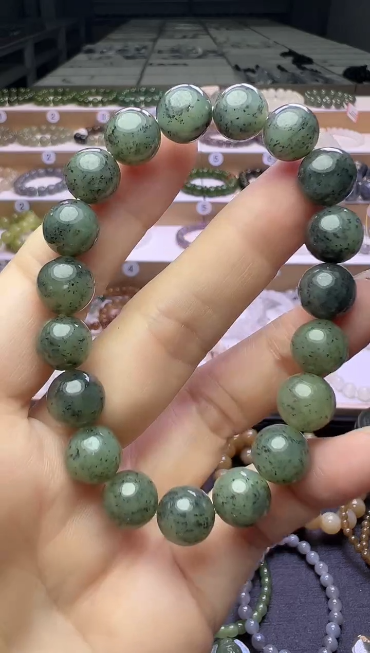 手串未镶嵌和田玉73号链接卡10mm（先拍先得）