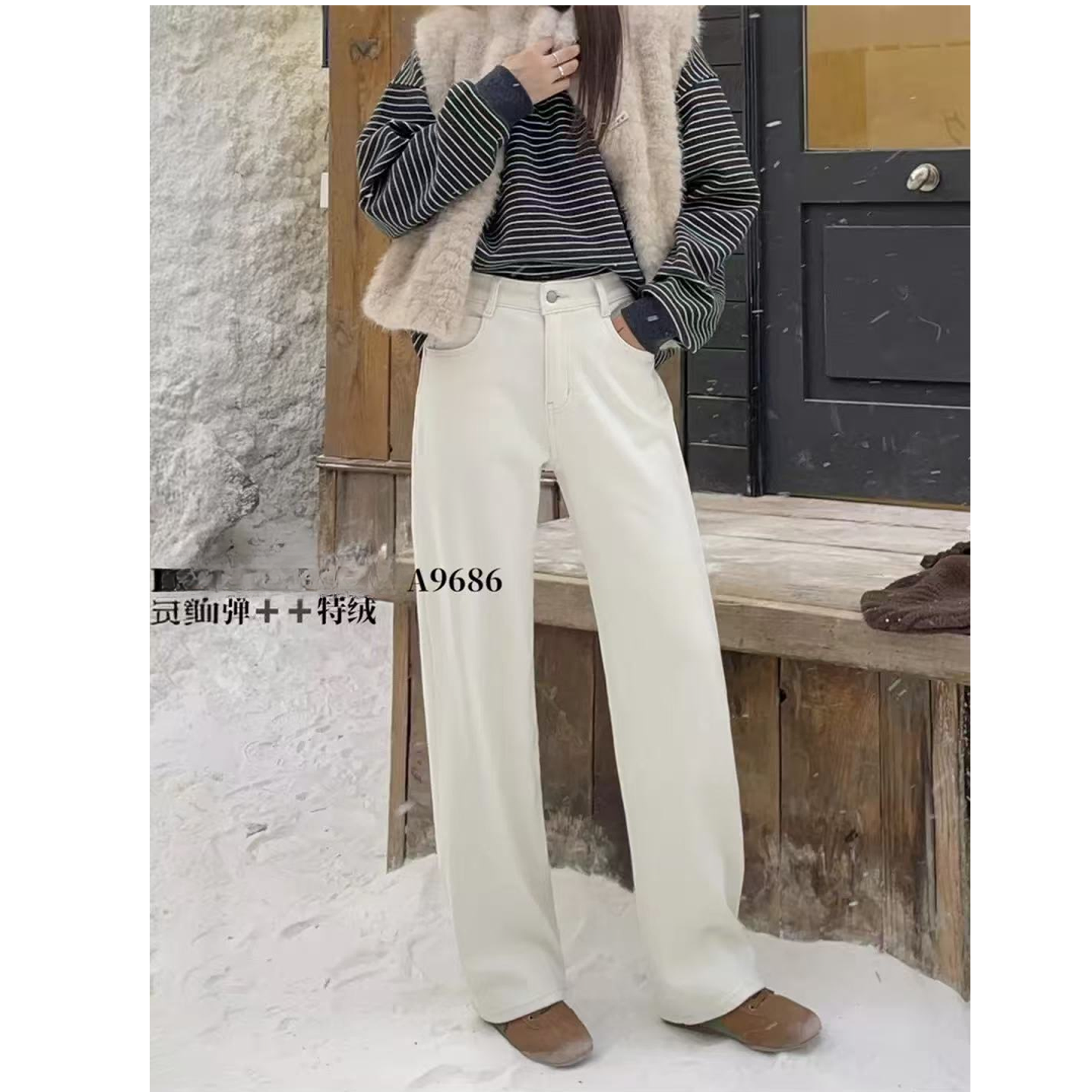 牛奶绒）拒绝不了的温柔！500+品质货！耐看本色白！包揽秋冬所有穿搭