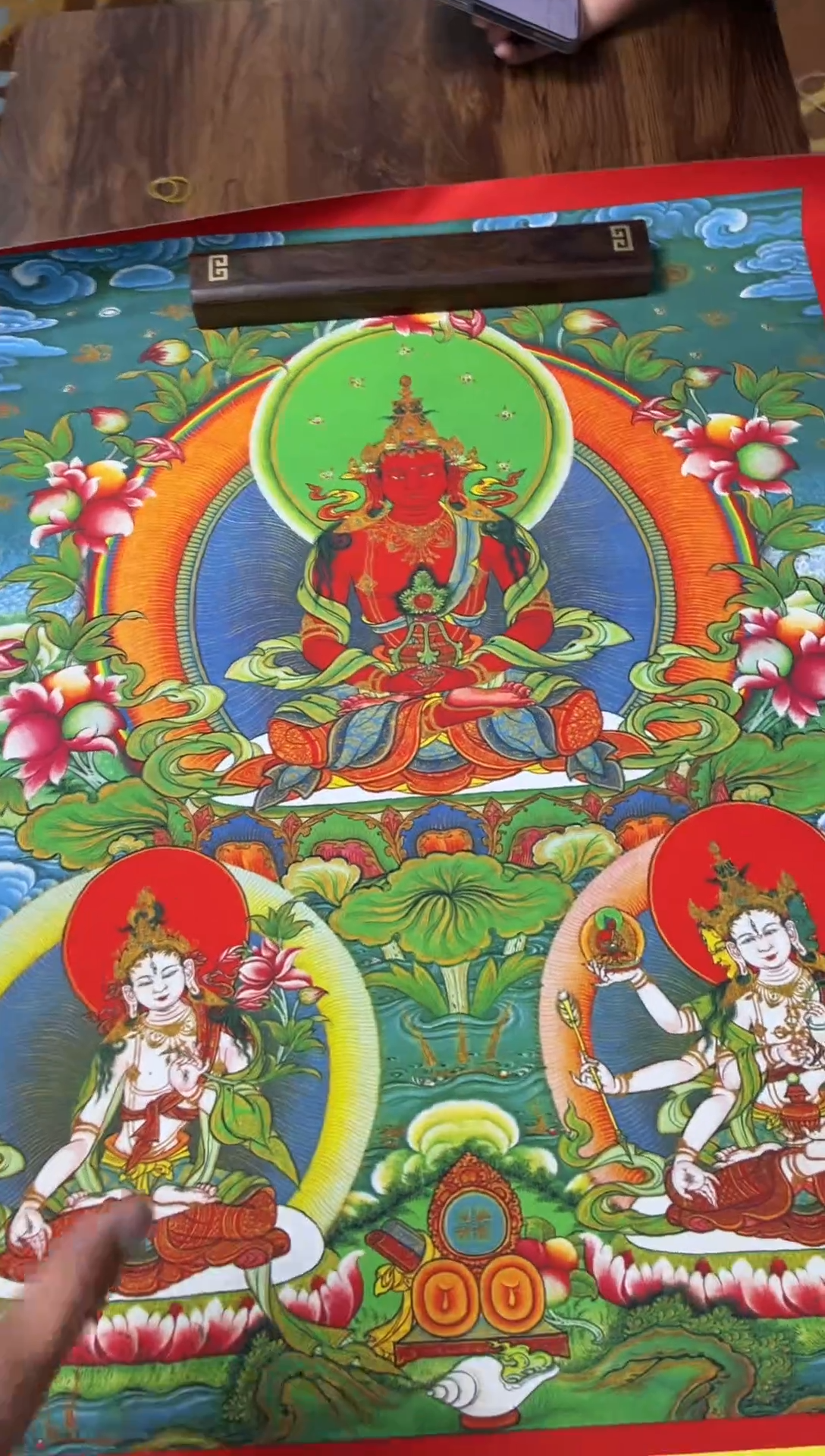 卷轴画老三的唐卡tk16