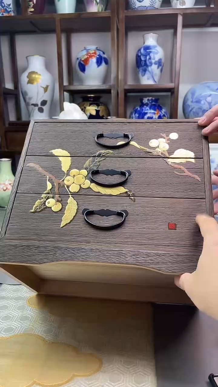 【闪购商品】盘日产桐木收纳箱