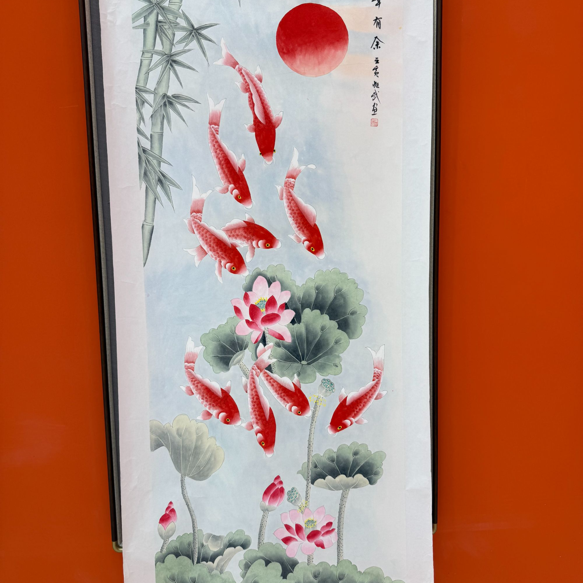橱窗展示/大志文化WH/宣纸国画 /带证书