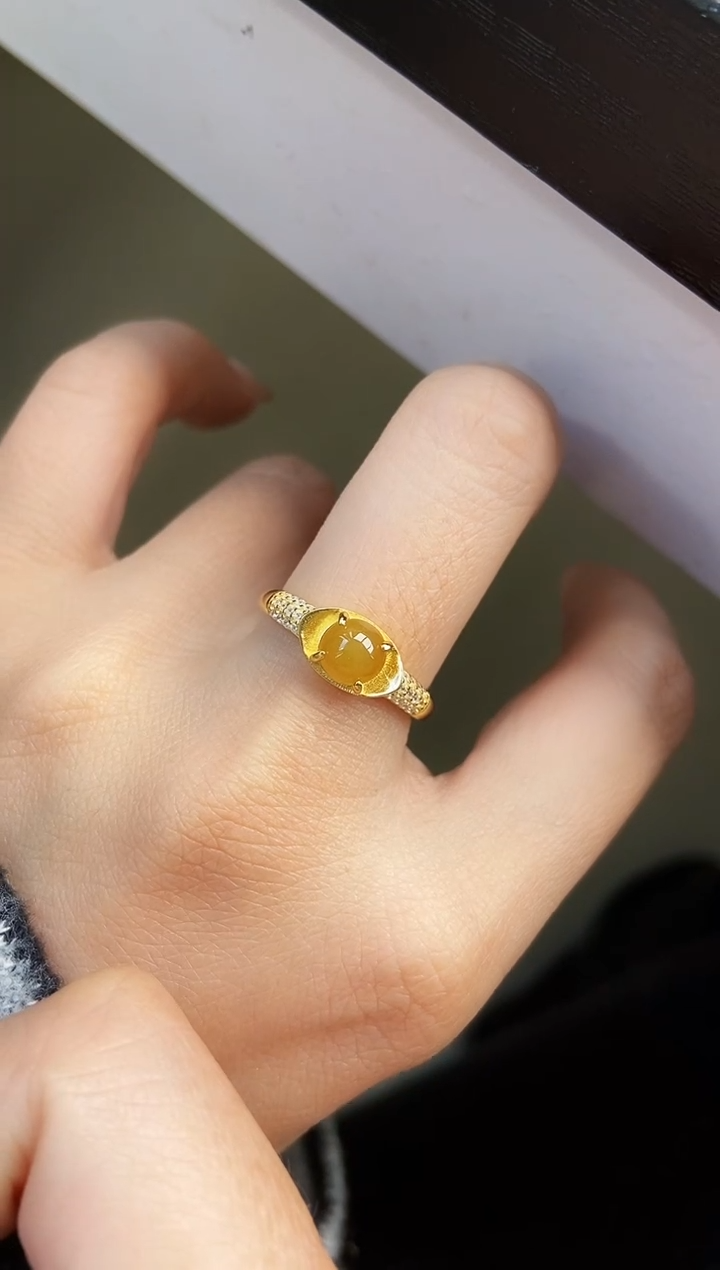 银S925镶嵌戒指翡翠12