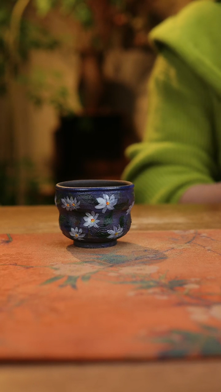 【闪购商品】瓷片1358景德镇手工手绘釉下彩高温瓷