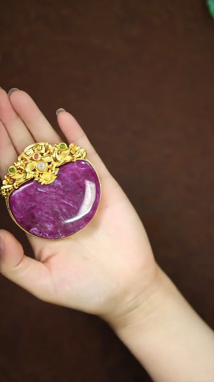 颈饰未镶嵌红宝石闪购 无事牌