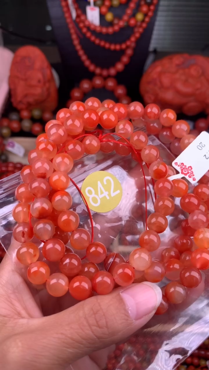 【闪购商品】南红玛瑙珠宝奇石未镶嵌842-9
