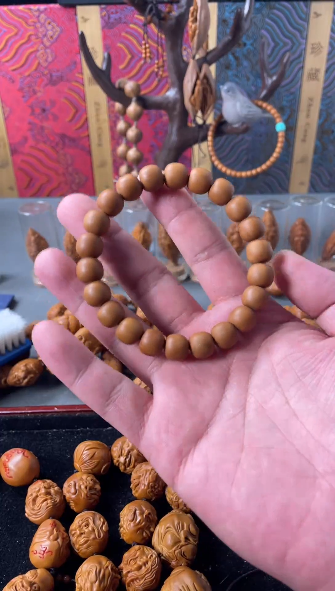 橄榄核手串/手链福利练手