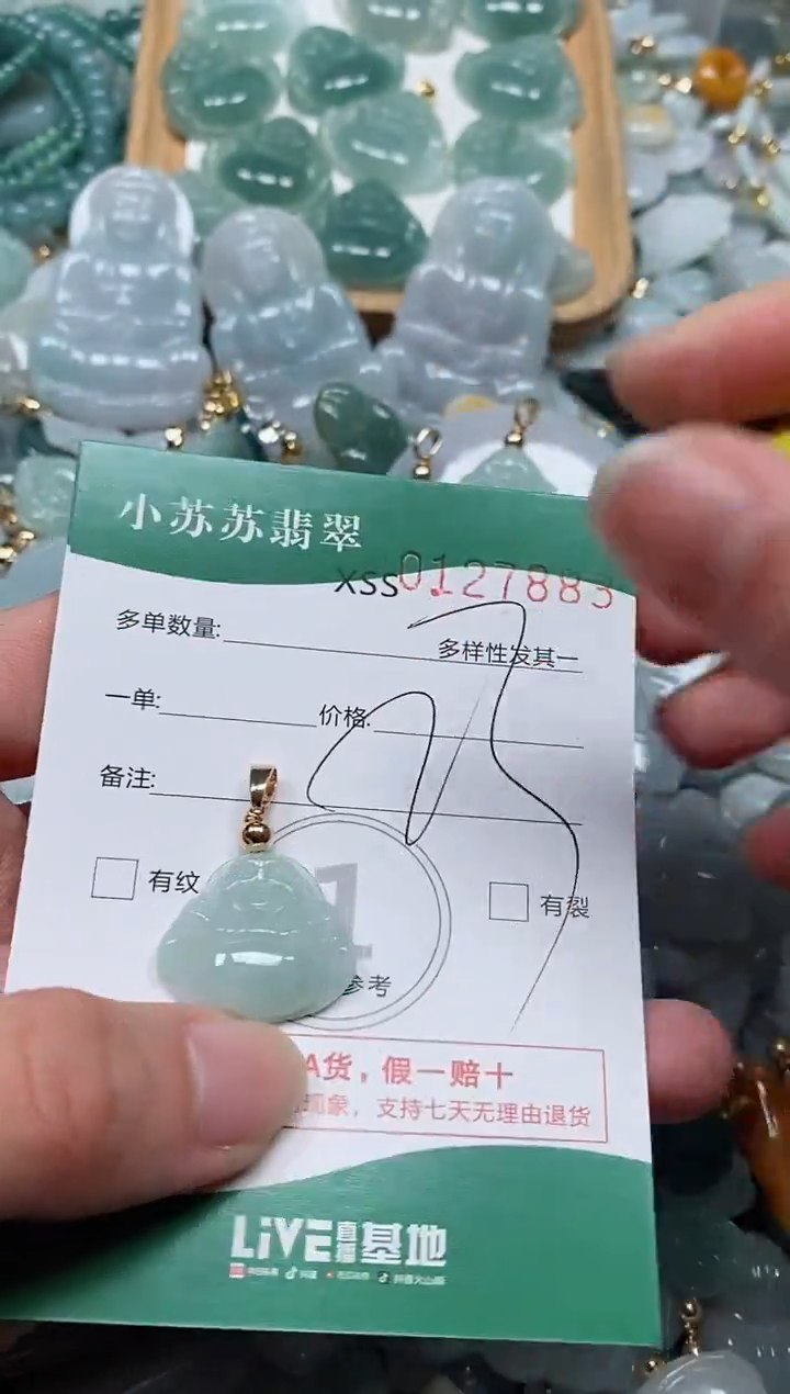 【闪购商品】翡翠颈饰未镶嵌闪购商品0127883