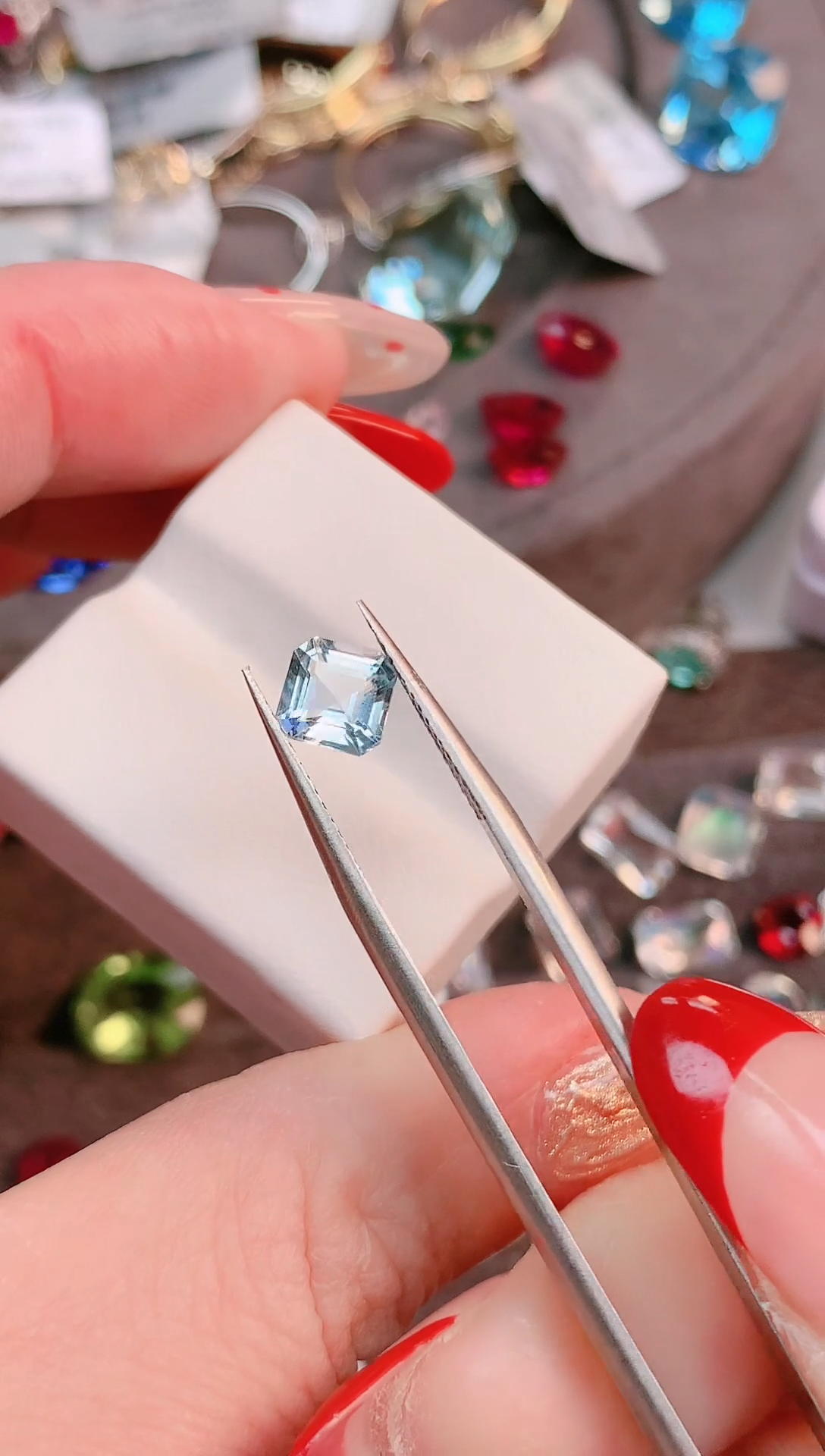 裸石海蓝宝石0.81ct