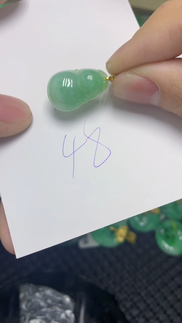 颈饰未镶嵌翡翠缅甸A货翡翠